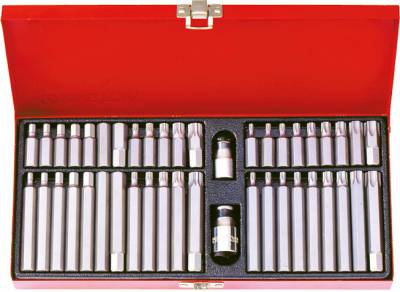 Koffer met schroevendraaierbitten 10 mm - 44 dlg -  