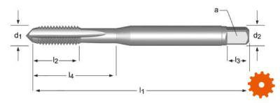 Machinetap E229 HSCo 1/4