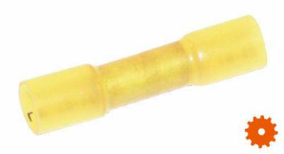 Doorverbinder met krimpkous geel 3,0-6,0 mm² -  