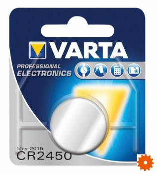 Batterij CR 2450 Varta -  